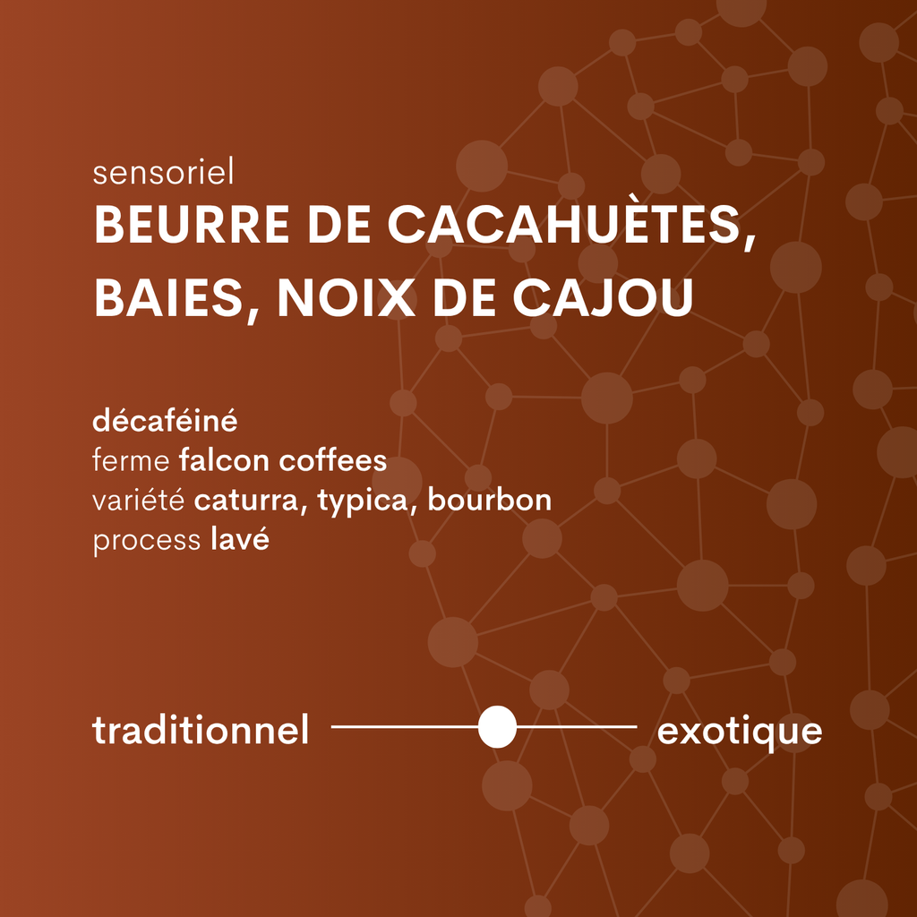 description café du Pérou décaféiné