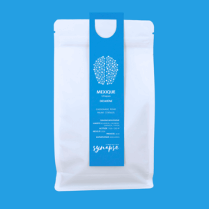 Le sachet de notre café décaféiné